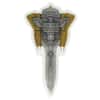 2024 Chad 2 oz Silver Fighter Jet Gilded Shaped Coin .999 Fine