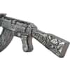 2024 Chad 2 oz Silver Assault Rifle Antiqued Shaped Coin .999 Fine
