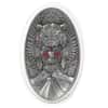 2024 Chad 2 oz Silver Aztec Warrior Queen High Relief Coin .999 Fine