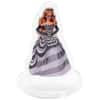 2024 Solomon Islands 1 oz Blue Sapphire Barbie™ Silver Coin 65th Ann.