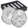 Box of 100 - 2024 1 oz Silver Lunar Dragon with Dragon Privy BU Perth Mint