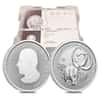 Tube of 14 - 2024 Canada 2 oz Ice Age Woolly Mammoth Silver Coin BU