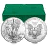 Roll of 20 - 2002 1 oz Silver American Eagle $1 Coin BU