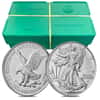 Roll of 20 - 2024 1 oz Silver American Eagle $1 Coin BU