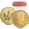 Roll of 10 - 1 oz Canadian Gold Maple Leaf $50 Coin (Random Year)