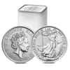 Roll of 25 - 2016 Great Britain 1 oz Silver Britannia Coin Monkey Privy BU