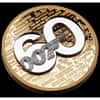 2022 5 oz Tuvalu 60 Years of Bond Proof Gold Diamond Coin