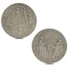 1975 San Marino Gold/Silver Antiqued State Seals 4-Medal Set