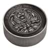 2022 2 Kilo Silver Dragon and Tiger Antiqued High Relief Coin Australian Perth Mint (w/Box & COA)