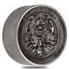 2022 2 Kilo Silver Dragon and Tiger Antiqued High Relief Coin Australian Perth Mint (w/Box & COA)