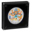 2024 1 Kilo Proof Colorized Silver Lunar Dragon Gold Privy Perth Mint