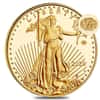 2020-W V75 Privy 1 oz Proof Gold American Eagle End of WWII 75th Anniv (w/Box & COA)