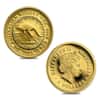 1989 1.9 oz Proof Gold Australian Nugget 5-Coin Set