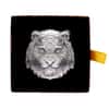 2022 Chad 1 oz Silver Tiger Coin Serial #7 Shaped High Relief (w/Box)