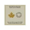 2023 Canada 5 oz Maple Leaves in Motion Silver Coin .9999 Fine (w/Box & COA)