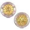 First Czechoslovakia Republic Gold/Silver Bimetallic 10-Coin Set