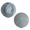 1974-1979 French Colonial Piedfort New Hebrides Silver 7-Coin Set (w/Box & COA)