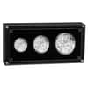 2024 3.5 oz Proof Silver Lunar Dragon 3-Coin Set Perth Mint