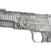 2024 Chad 2 oz Silver .45 Caliber Pistol Handgun Gilded Shaped Coin .999 Fine