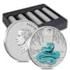 2025 1/2 oz Colorized Silver Lunar Snake BU Perth Mint