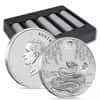 Box of 100 - 2025 1 oz Silver Lunar Snake Dragon Privy BU Australian Perth Mint