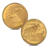 1999/2000 1 oz Proof Gold South Africa Natura Kudu and Sable 2-coin Set .9999 Fine (w/Box & COA, Silver Figurines)