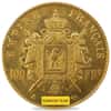 France 100 Francs Napoleon III Laureate Head Gold Coin Avg Circ (Random Year)