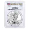 2020 1 oz Silver American Eagle $1 Coin PCGS MS 70 First Day of Issue
