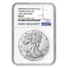 2020-W 1 oz Burnished Silver American Eagle NGC MS 69 Early Releases 