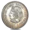 1947-1948 Mexico 5 Peso Cuauhtemoc Silver Coin ASW .8681 oz AU