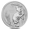 2020 1 oz Platinum Lunar Year of The Mouse / Rat BU Australia Perth Mint In Cap