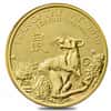 2020 Great Britain 1 oz Gold Year of the Mouse / Rat Coin .9999 Fine BU