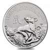 2020 Great Britain 1 oz Silver Year of the Mouse / Rat Coin .999 Fine BU In Cap