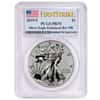 2019-S 1 oz Enhanced Reverse Proof Silver American Eagle PCGS PF 70 FS (w/COA)