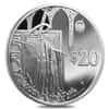 2002 1/2 oz Fiji Defender of the Faith $20 Proof Platinum Coin (w/Box & COA)