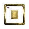 3 gram Gold Chinese 5 Candarins Dragon Stamp .9999 Fine (w/Box & COA)