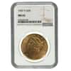 1907 S $20 Liberty Head Double Eagle Gold Coin NGC MS 62