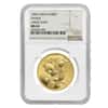 1996 1 oz Chinese Gold Panda 100 Yuan Large Date NGC MS 63