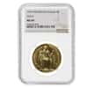 1979 Piefort French Polynesia 5 Francs Gold Coin NGC MS 69