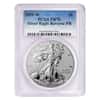 2019 W 1 oz Enhanced Rev. Proof Silver American Eagle PCGS PF 70 (Pride of Two Nations)