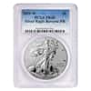 2019 W 1 oz Enhanced Rev. Proof Silver American Eagle PCGS PF 69 (Pride of Two Nations)