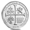 2019 5 oz Silver America the Beautiful ATB Texas San Antonio Missions National Historical Park Coin