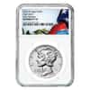 2019-W 1 oz Reverse Proof Palladium American Eagle NGC PF 70 ER (Flag Label)