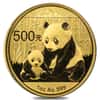 2012 1 oz Chinese Gold Panda 500 Yuan BU (Sealed)