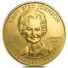 2015 W 1/2 oz $10 First Spouse - Lady Bird Johnson Gold Coin BU (w/Box & COA)