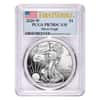 2020-W 1 oz Proof Silver American Eagle PCGS PF 70 DCAM FS (w/Box & COA)