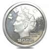 2008 1/2 oz NORFED Liberty Stop The War Silver Round .999 Fine (Peace Hallmark)