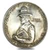 1920 Pilgrim Half Dollar 90% Silver Commem AU