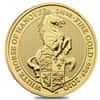 2020 Great Britain 1/4 oz Gold Queen's Beasts White Horse of Hanover Coin .9999 Fine BU