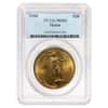 1908 $20 Gold Saint Gaudens Double Eagle Motto PCGS MS 63